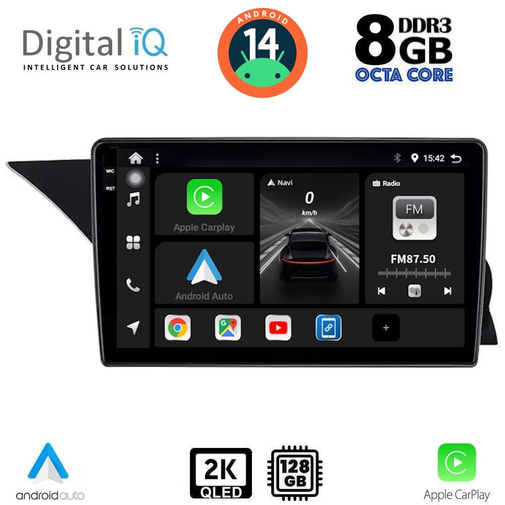 DIGITAL IQ BXF 8412_CPAA (NTG 4.5) (9inc) MULTIMEDIA TABLET for MERCEDES GLK (X204) mod. 2013-2017