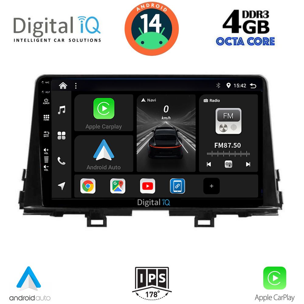 DIGITAL IQ BXF 6309_CPAA (9inc) MULTIMEDIA TABLET for KIA PICANTO mod. 2017-2021