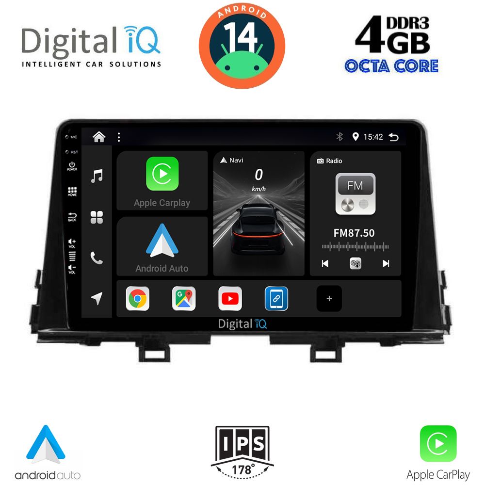 DIGITAL IQ BXF 6310_CPAA (9inc) MULTIMEDIA TABLET for KIA PICANTO mod. 2021>