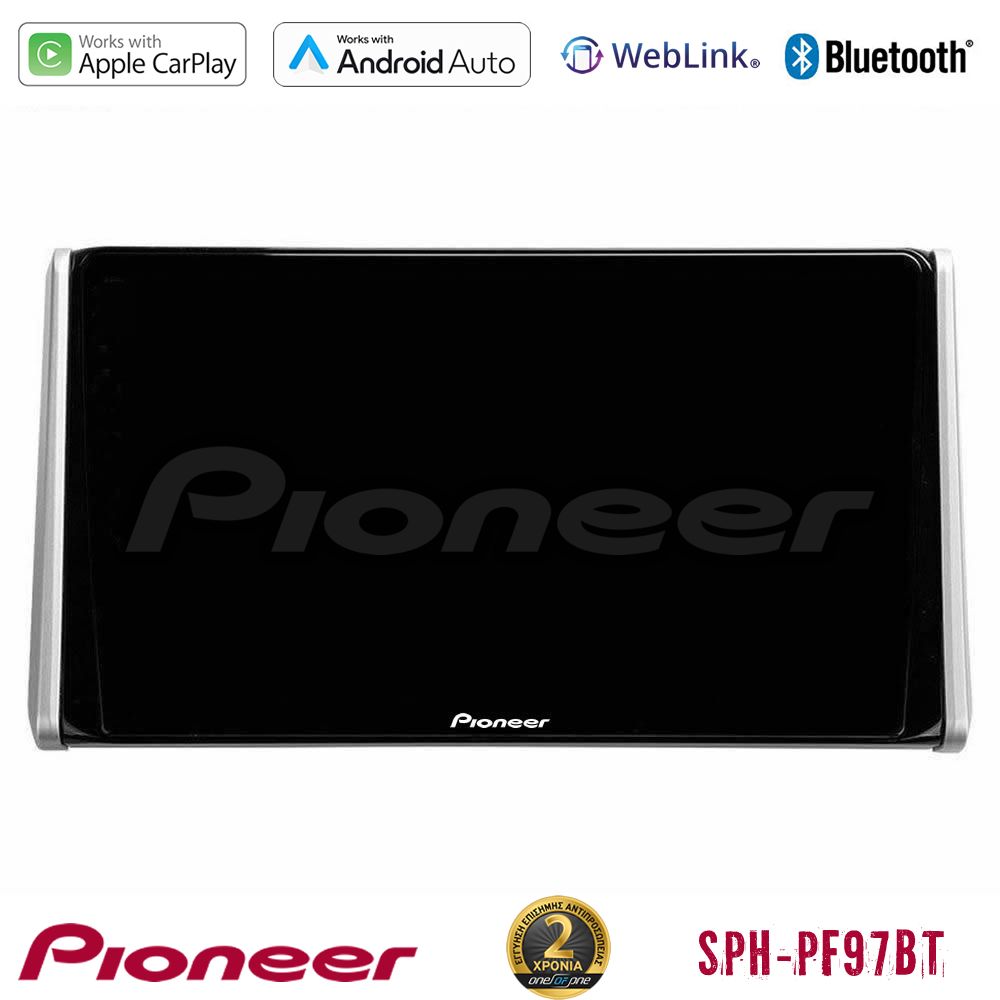 Pioneer sph-Pf97bt Series Toyota Rav4 2019-2023 Multimedia Station 9 (Tablet Style) με Carplay &Amp; Android Auto u-sph-Ty0542