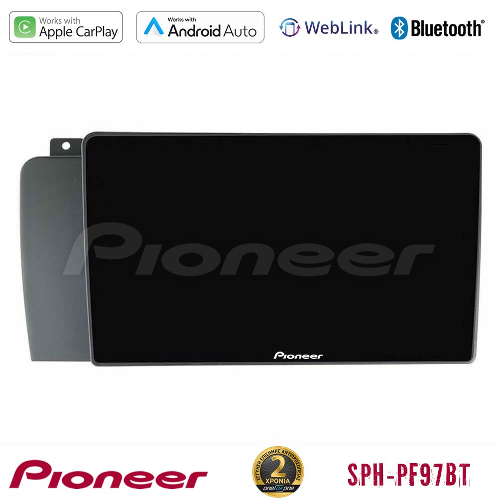 Pioneer sph-Pf97bt Series Volvo s60 2004-2009 Multimedia Station 9 (Tablet Style) με Carplay &Amp; Android Auto u-sph-Vl1514