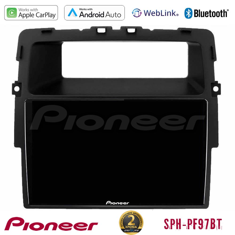 Pioneer sph-Pf97bt Series Renault/nissan/opel Multimedia Station 9 (Tablet Style) με Carplay &Amp; Android Auto u-sph-Rn1338