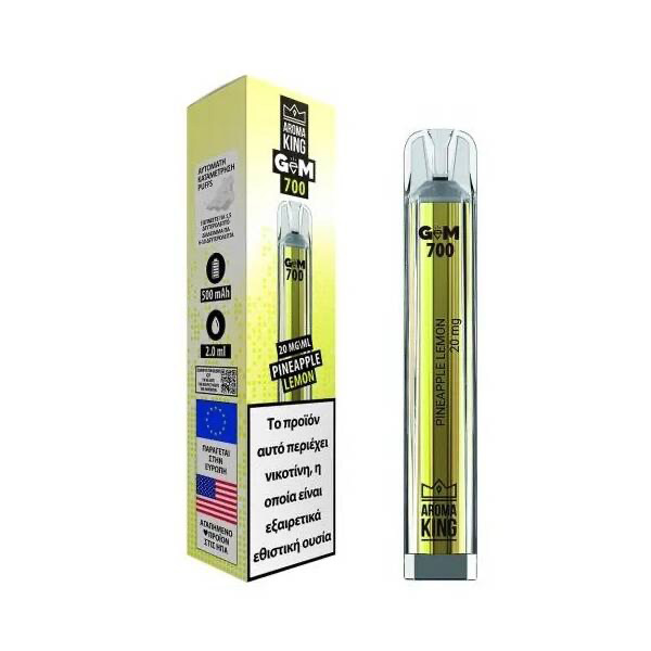 Aroma King GEM 700 Pineapple Lemon 20mg 2ml