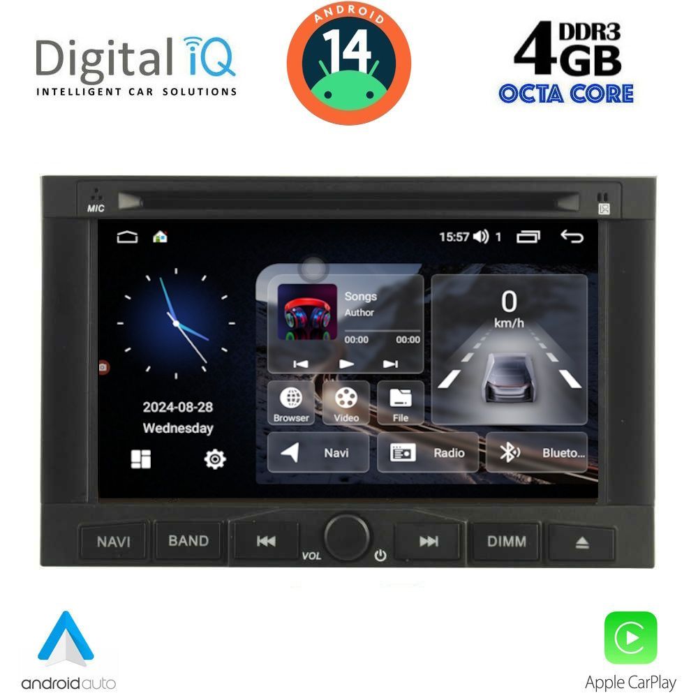 DIGITAL IQ MSG 458_CPA (7” DECK) MULTIMEDIA SYSTEM for CITROEN BERLINGO mod. 2008-2019 – PEUGEOT 3008 mod. 2009-2016 – EXPERT mod. 2007-2016