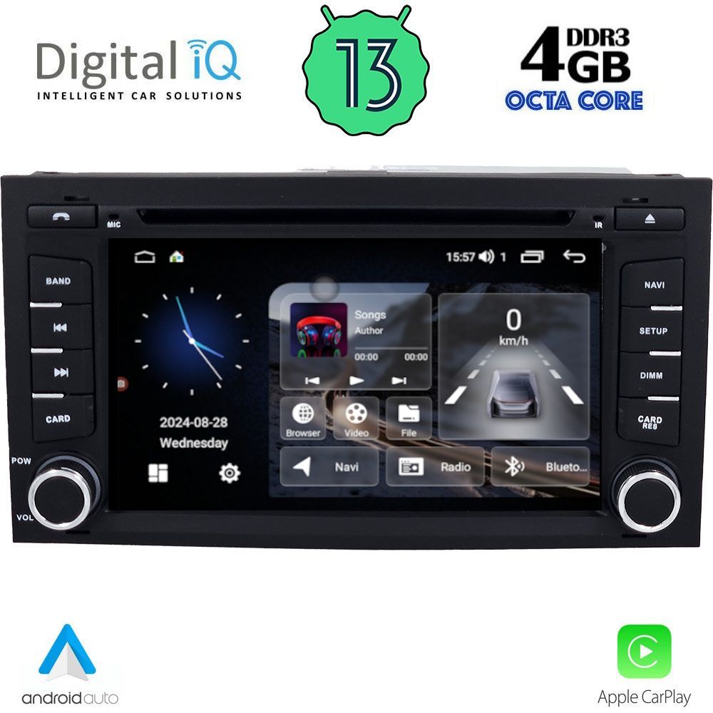 DIGITAL IQ MSG 447_CPA (7” DECK) MULTIMEDIA SYSTEM for SEAT LEON mod. 2012> – IBIZA mod. 2015-2017