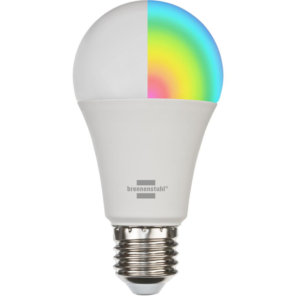 Brennenstuhl Connect Smart 2.4GHz WiFi LED Bulb 9W, 860lm, Ε27 (1294870270) (BNN1294870270)