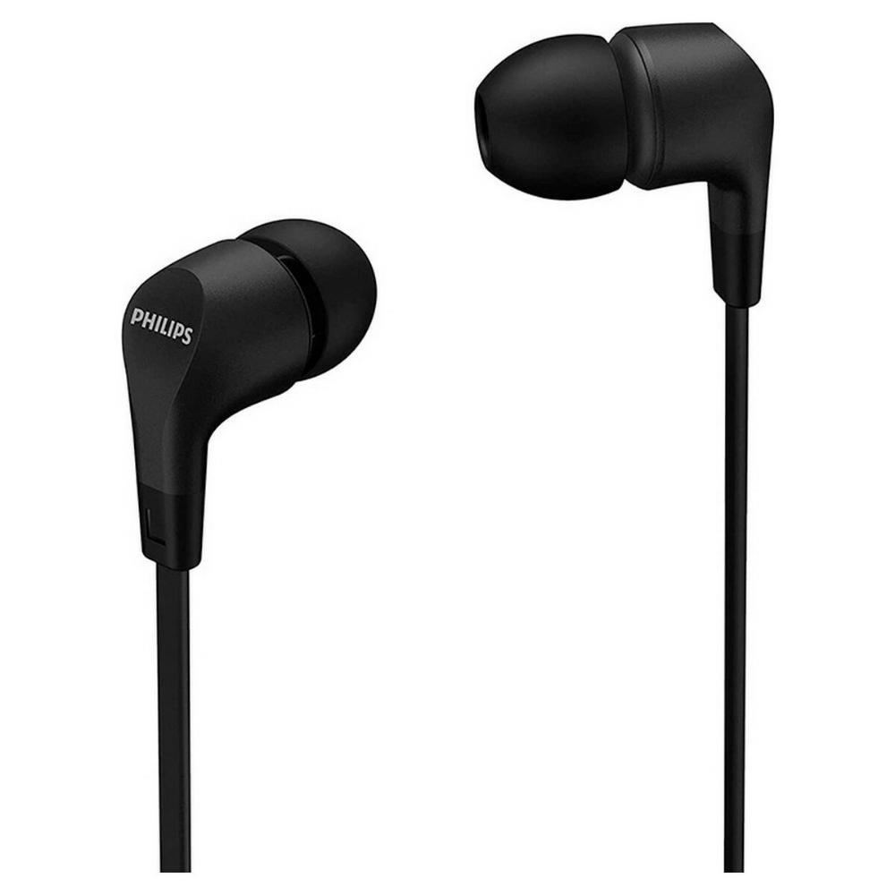 Philips In-ear Handsfree με Βύσμα 3.5mm (TAE1105BK/00) (PHITAE1105BK-00)