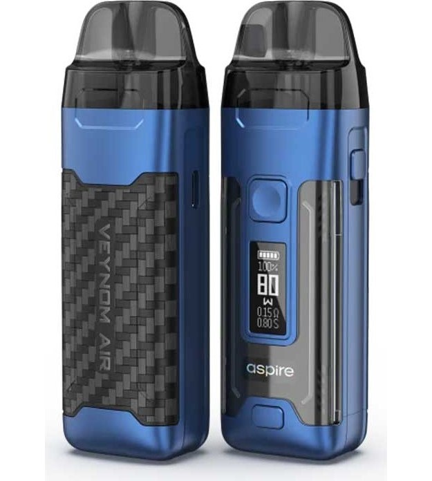 Aspire Veynom Air Pod Kit 2800mAh 2ml Carbon Blue