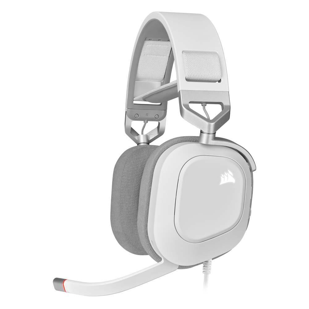 Corsair Headset HS80 RGB Over Ear Gaming White (CA-9011238-EU) (CORCA-9011238-EU)