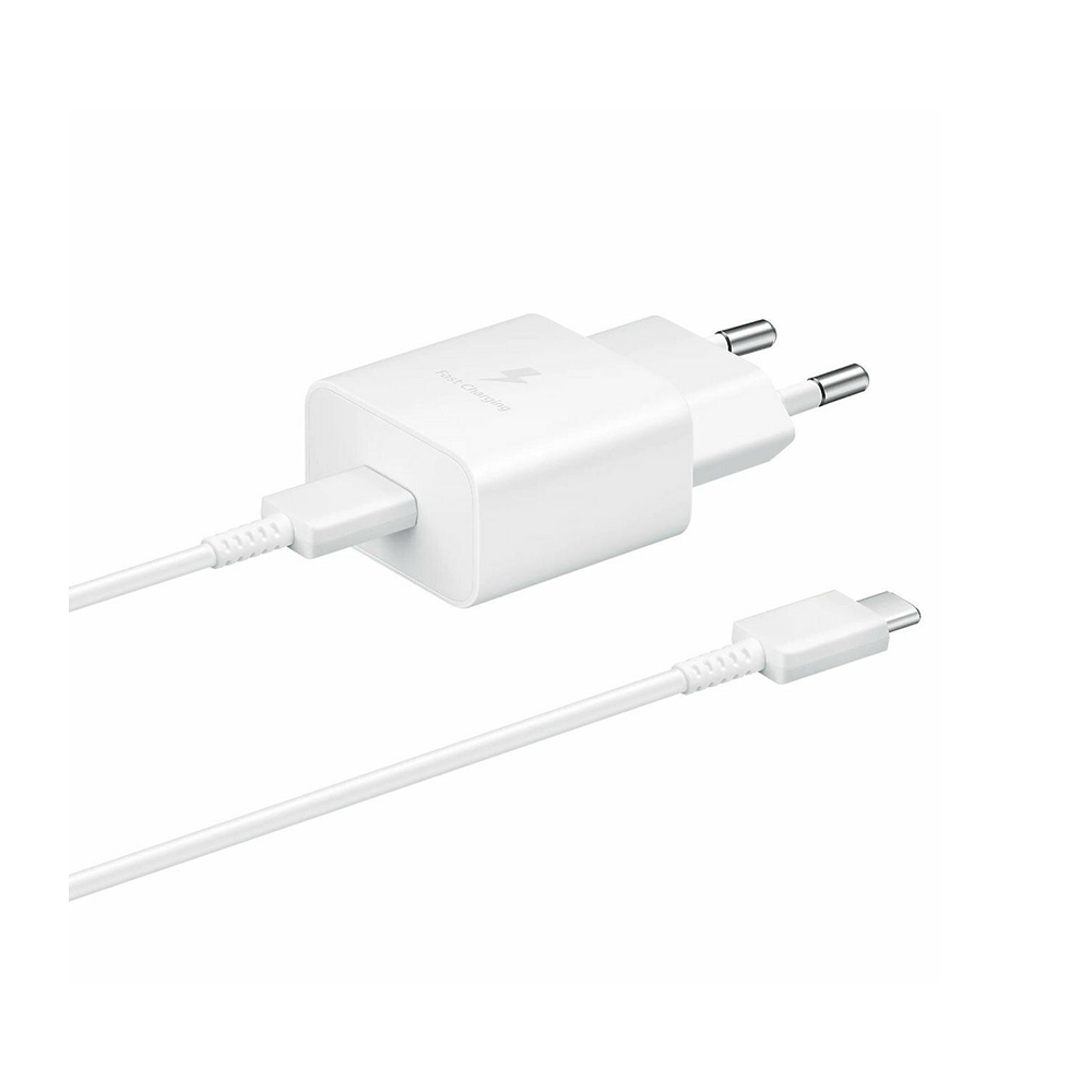 Samsung Fast Charger 15W Power Delivery USB Type-C White (EP-T1510XWEGEU) (SAMEPT1510XWEGEU)