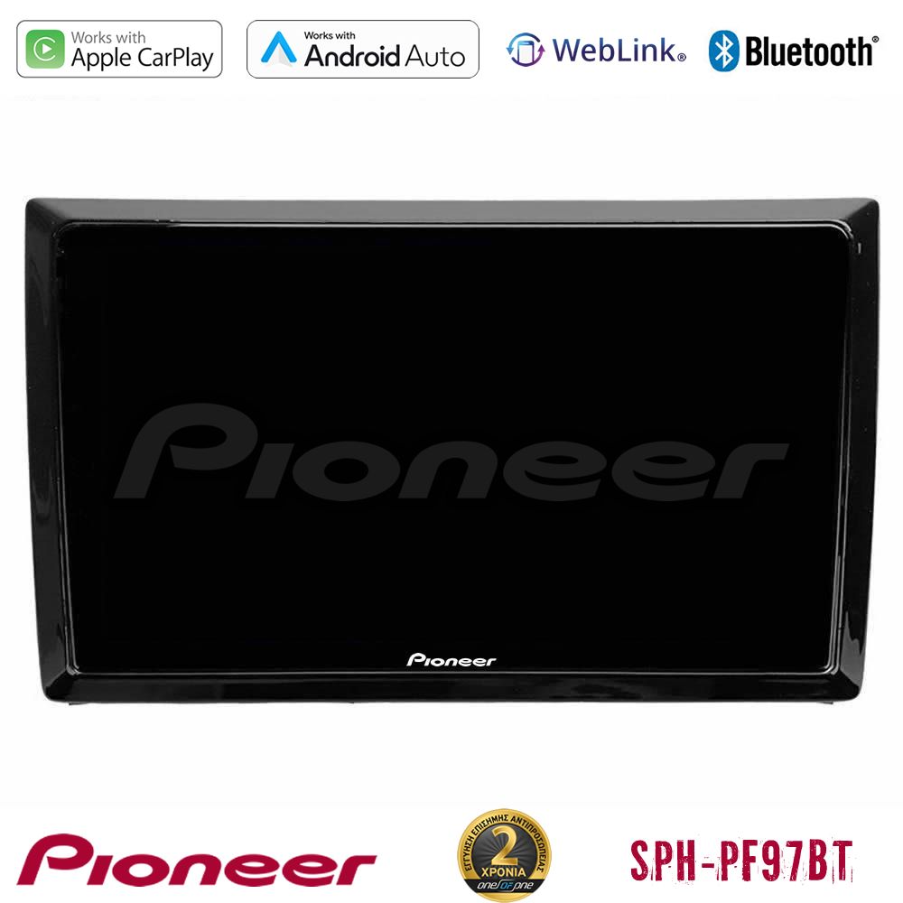 Pioneer sph-Pf97bt Series vw Beetle Multimedia Station 9 (Tablet Style) με Carplay &Amp; Android Auto u-sph-Vw886