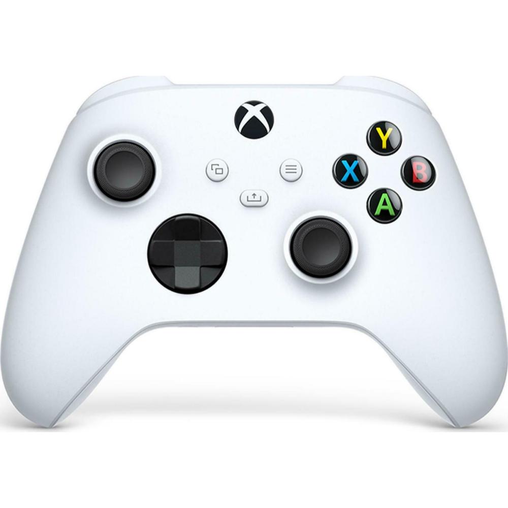 Microsoft Xbox One/S/X Ασύρματο Controller Robot White (QAS-00009) (MICQAS-00009)