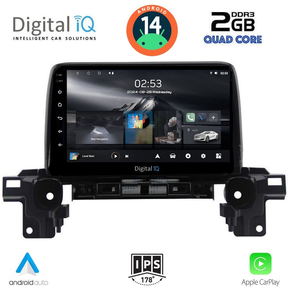 DIGITAL IQ RSB 1381_CPA (9inc) MULTIMEDIA TABLET for MAZDA CX5 mod. 2017&gt;