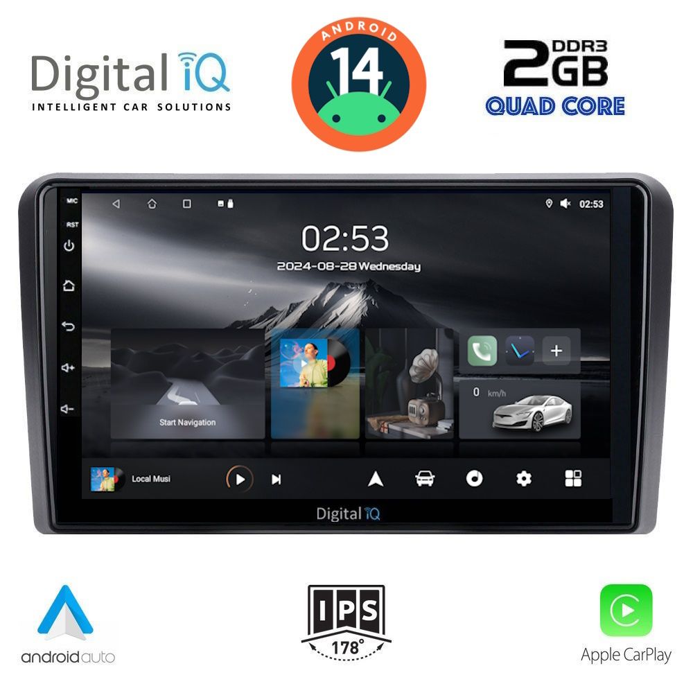 DIGITAL IQ RSB 1438_CPA (9inc) MULTIMEDIA TABLET for MITSUBISHI L200 mod. 2020&gt;