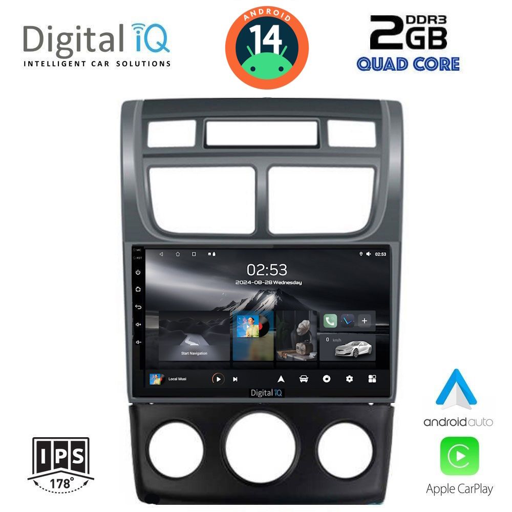 DIGITAL IQ RSB 1324_CPA (A/C) (9inc) MULTIMEDIA TABLET for KIA SPORTAGE mod. 2004-2010