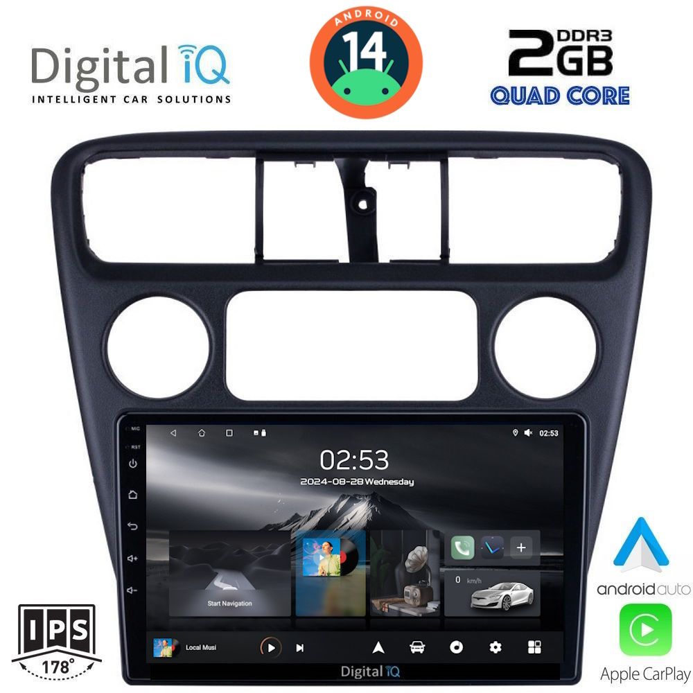 DIGITAL IQ RSB 1181_CPA (9inc) MULTIMEDIA TABLET for HONDA ACCORD COUPE mod. 1998-2004