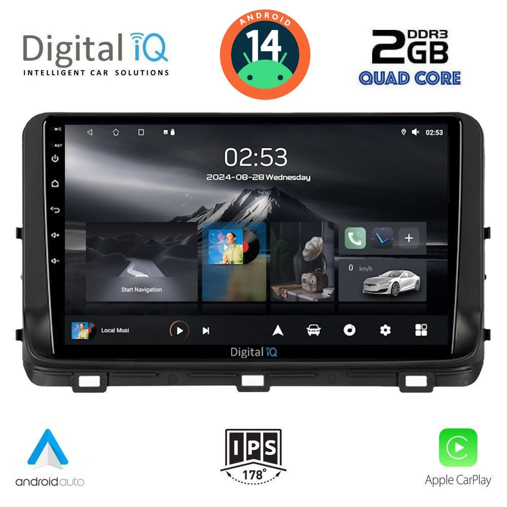 DIGITAL IQ RSB 1303_CPA (10inc) MULTIMEDIA TABLET for KIA CEED - XCEED mod. 2018-2022