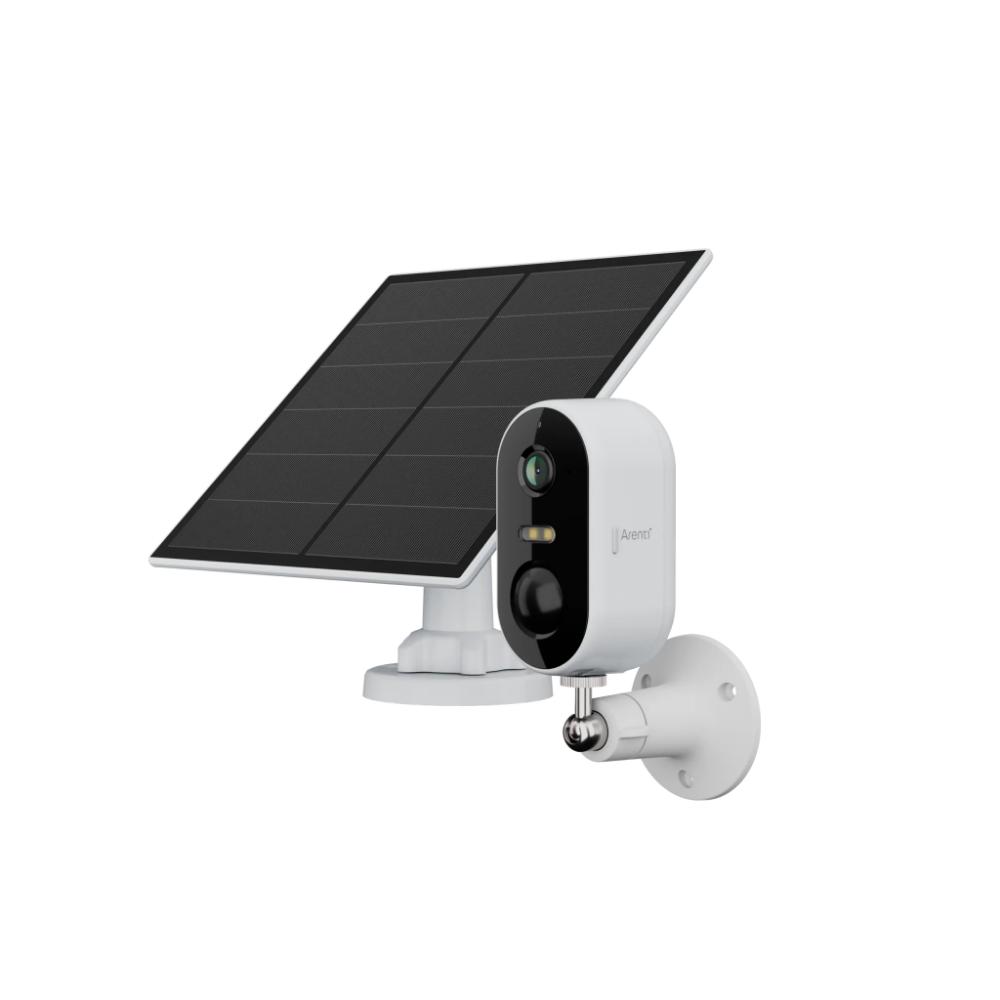 Arenti Wire-Free Wi-Fi 3MP/2K Rechargeable Battery Camera with Solar Panel (GO1 KIT1) (AREGO1-KIT1)