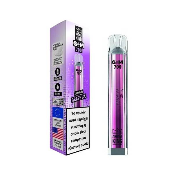 Aroma King GEM 700 Grape Ice 20mg 2ml