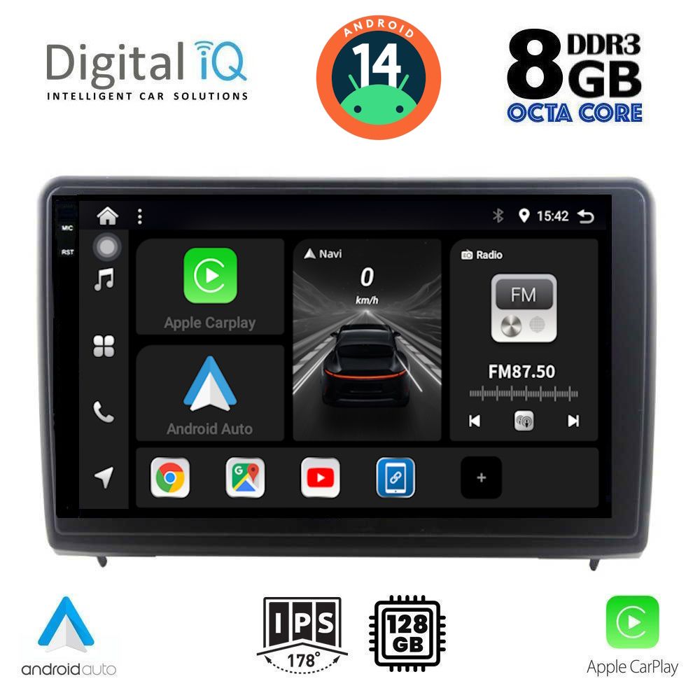 DIGITAL IQ BXF 8151_CPAA (10inc) MULTIMEDIA TABLET for FORD ECOSPORT mod. 2018&gt;