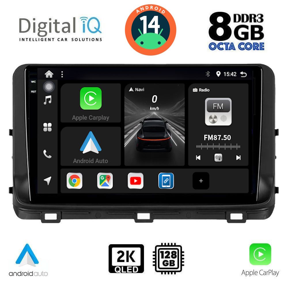 DIGITAL IQ BXF 8303_CPAA (10inc) MULTIMEDIA TABLET for KIA CEED - XCEED mod. 2018-2022