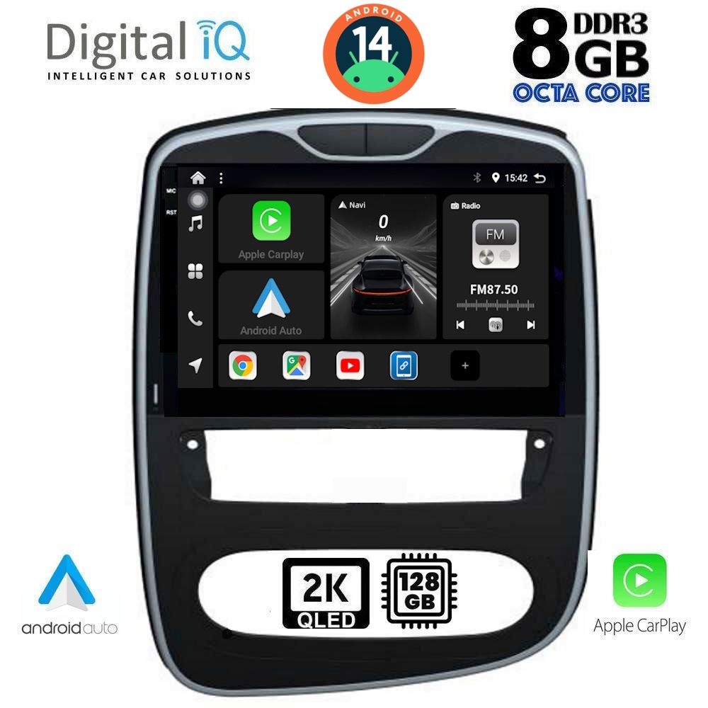 DIGITAL IQ BXF 8545_CPAA (10inc) MULTIMEDIA TABLET for RENAULT CLIO mod. 2016&gt;