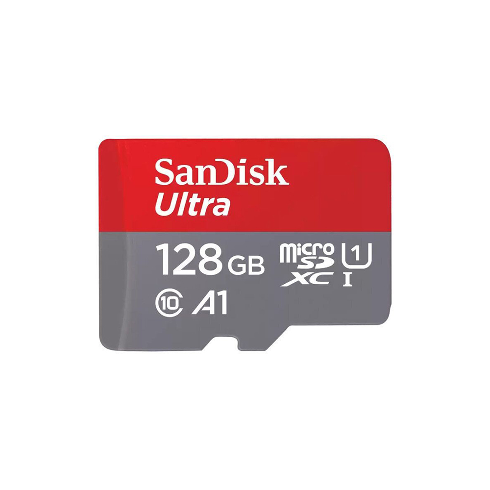 Sandisk Ultra microSDXC 128GB Class 10 U1 A1 UHS-I με αντάπτορα 140MB/s (SDSQUAB-128G-GN6MA) (SANSDSQUAB-128G-GN6MA)