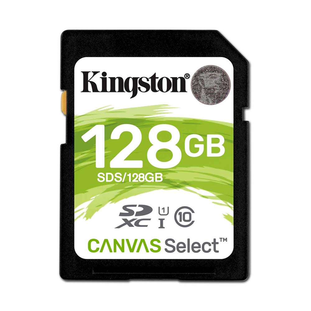 Kingston Flash card SD 128GB Canvas Select Plus (SDS2/128GB) (KINSDS2/128GB)