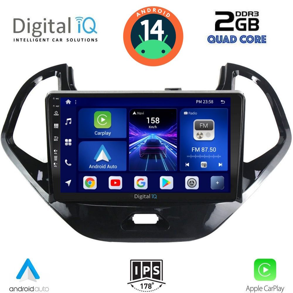 DIGITAL IQ BXC 3167SH_CPAA (9inc) MULTIMEDIA TABLET for FORD KA mod. 2017>