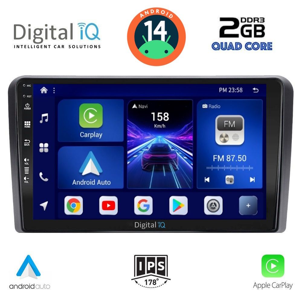 DIGITAL IQ BXC 3438_CPAA (9inc) MULTIMEDIA TABLET for MITSUBISHI L200 mod. 2020>