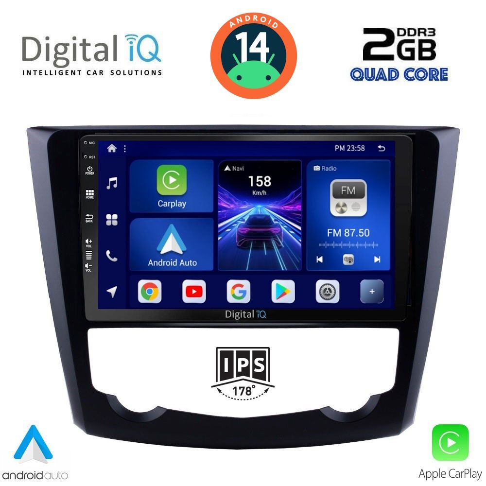 DIGITAL IQ BXC 3549_CPAA (9inc) MULTIMEDIA TABLET for RENAULT KADJAR mod. 2015>