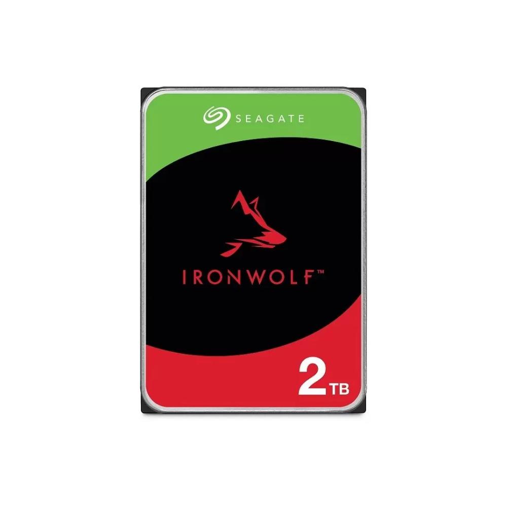 Seagate Ironwolf 2TB HDD Σκληρός Δίσκος 3.5" SATA III 5900rpm με 256MB Cache για NAS (ST2000VN003) (SEAST2000VN003)