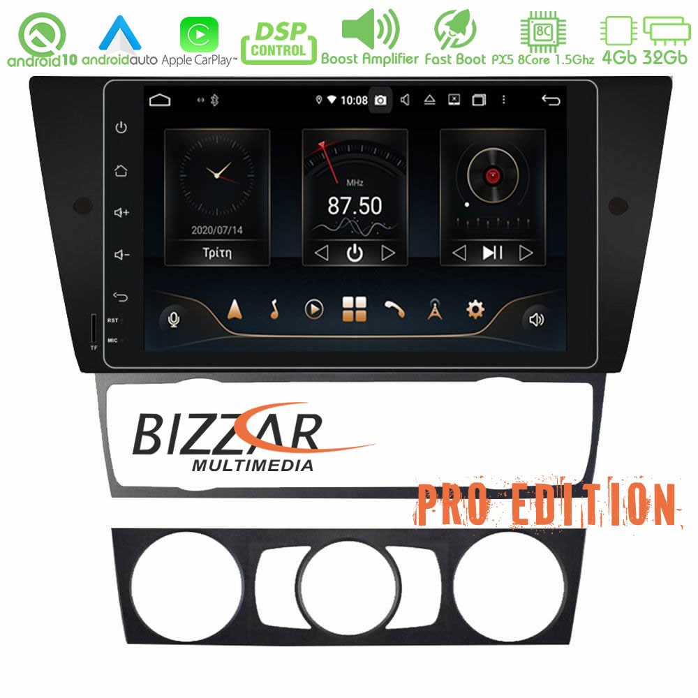 Bizzar pro Edition bmw 3er e90 Android 10 8core Navigation Multimedia u-bl-8c-Bm07-pro