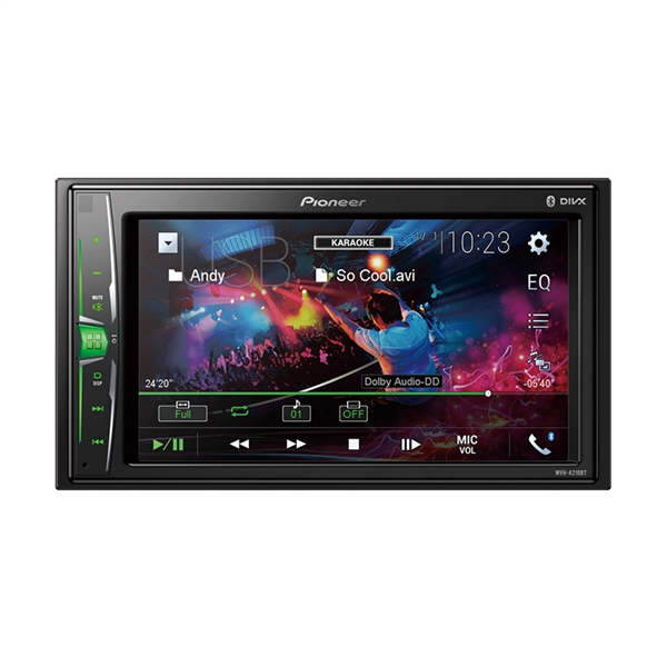 Pioneer mvh a210bt процессорная или нет