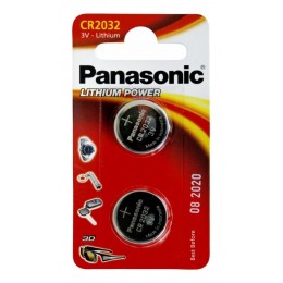 PAN-CR2032L-2 . Panasonic CR2032 μπαταρίες λιθίου 3V 2τμχ