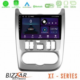 Bizzar xt Series Dacia Duster/sandero/logan 4core Android12 2+32gb Navigation Multimedia Tablet 9 u-xt-Dc0766