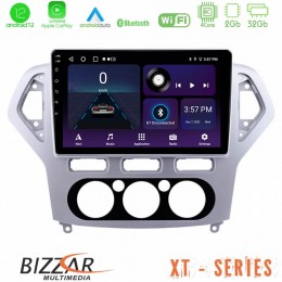Bizzar xt Series Ford Mondeo 2007-2010 Manual a/c 4core Android12 2+32gb Navigation Multimedia Tablet 10 u-xt-Fd0919