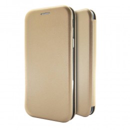 Θήκη Book Ancus Magnetic Curve για Samsung SM-A546 Galaxy A54 5G TPU Χρυσαφί