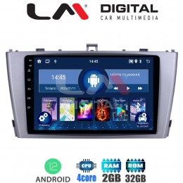 LM Digital - LM ZL4027 GPS Οθόνη OEM Multimedia Αυτοκινήτου για TOYOTA AVENSIS T27 2009 > 2016 (BT/GPS/WIFI) electriclife