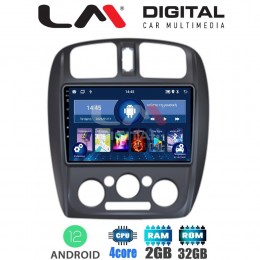 LM Digital - LM ZL4325 GPS Οθόνη OEM Multimedia Αυτοκινήτου για MAZDA 323 1999>2004 (BT/GPS/WIFI)