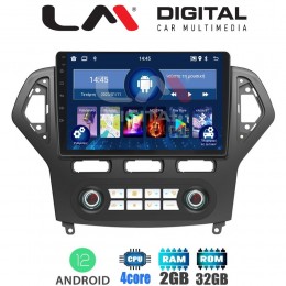 LM Digital - LM ZL4367C GPS Οθόνη OEM Multimedia Αυτοκινήτου για FORD MONDEO 2007 > 2010 (BT/GPS/WIFI)