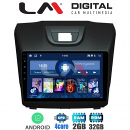 LM Digital - LM ZL4435 GPS Οθόνη OEM Multimedia Αυτοκινήτου για ISUZU DMAX 2012> (BT/GPS/WIFI)