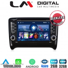 LM Digital - LM N4078 GPS Οθόνη OEM Multimedia Αυτοκινήτου για AUDI TT 2007 > 2014 (CarPlay/AndroidAuto/BT/GPS/WIFI)