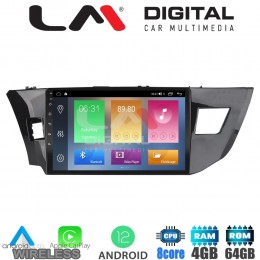 LM Digital - LM ZC8126 GPS Οθόνη OEM Multimedia Αυτοκινήτου για TOYOTA COROLLA 2013>2016 (CarPlay/AndroidAuto/BT/GPS/WIFI/GPRS)