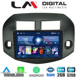 LM Digital – LM ZN4018B GPS Οθόνη OEM Multimedia Αυτοκινήτου για TOYOTA RAV4 2006-2012 (CarPlay/AndroidAuto/BT/GPS/WIFI/GPRS)