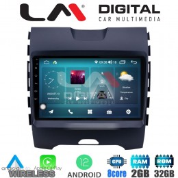 LM Digital - LM ZR8248 GPS Οθόνη OEM Multimedia Αυτοκινήτου για Ford Edge 2016 > (CarPlay/AndroidAuto/BT/GPS/WIFI/GPRS)