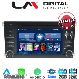 LM Digital - LM N4443 GPS Οθόνη OEM Multimedia Αυτοκινήτου για PORSCHE CAYENNE   (CarPlay/AndroidAuto/BT/GPS/WIFI)