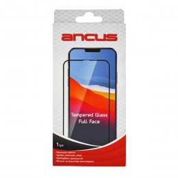 Tempered Glass Ancus Full Face Curved Resistant Flex 9H 0.23 για Samsung SM-S918B Galaxy S23+ 5G με Τρύπα στο Δακτυλικό Αποτύπωμα