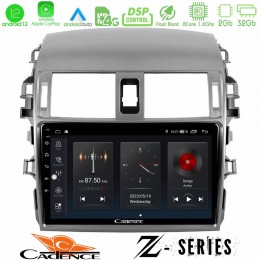 Cadence z Series Toyota Corolla 2008-2010 8core Android12 2+32gb Navigation Multimedia Tablet 9 u-z-Ty0144