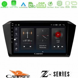 Cadence z Series vw Passat 8core Android12 2+32gb Navigation Multimedia Tablet 10 u-z-Vw0055